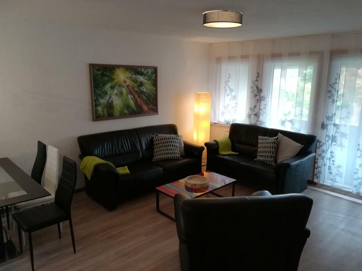 Ferienwohnung Am Reinhardswald - Eichenlaub - Mit Sauna Trendelburg Bagian luar foto