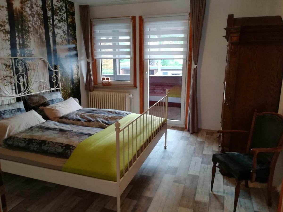 Ferienwohnung Am Reinhardswald - Eichenlaub - Mit Sauna Trendelburg Bagian luar foto