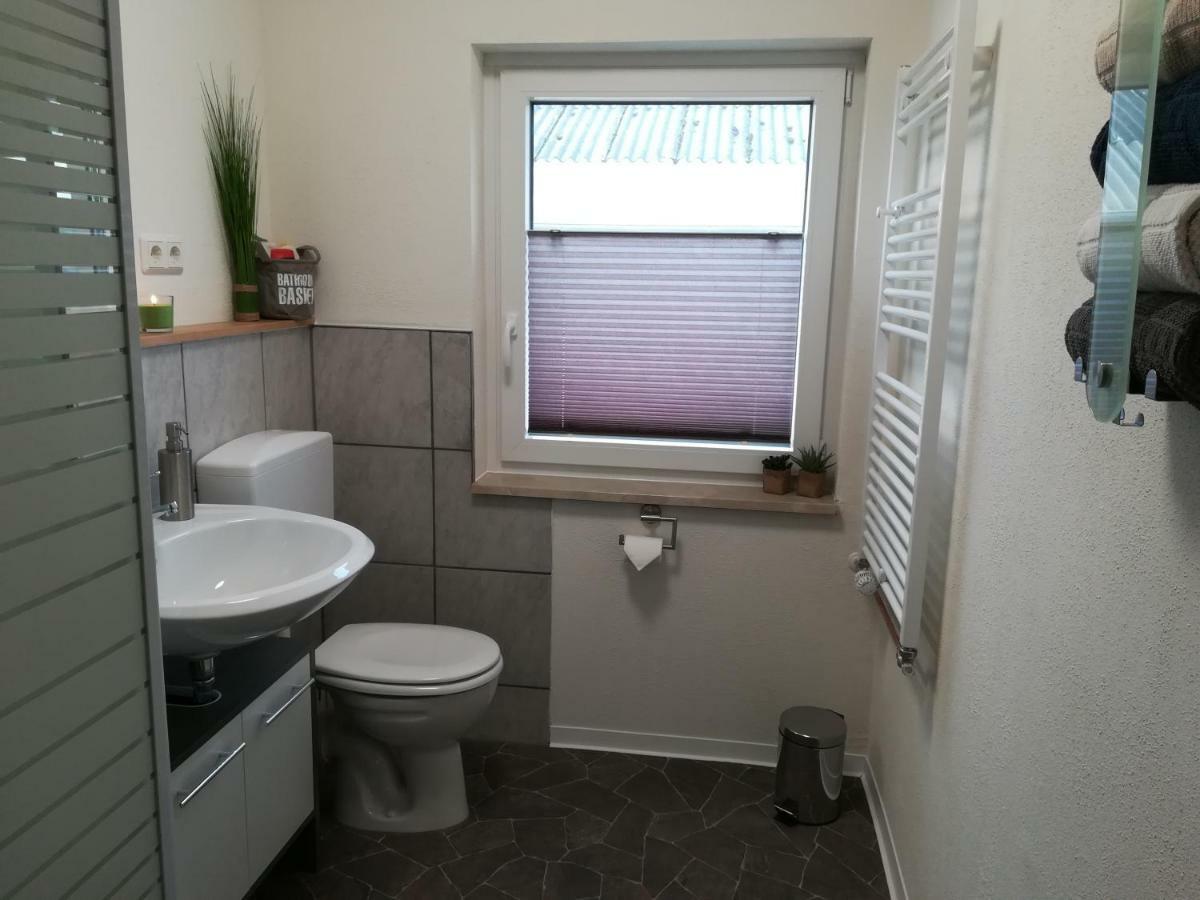 Ferienwohnung Am Reinhardswald - Eichenlaub - Mit Sauna Trendelburg Bagian luar foto